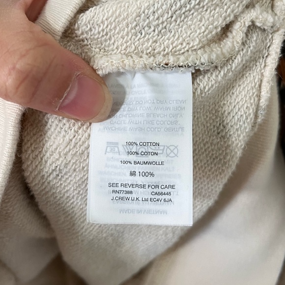 J. Crew Animal Print Wide Neck Lightweight Pullover Sweater Size Medium - Picture 10 of 10